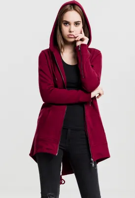 Obrázok produktu pre Urban Classics Dámska mikina s kapucňou Dámska mikina s kapucňou Burgundy-L