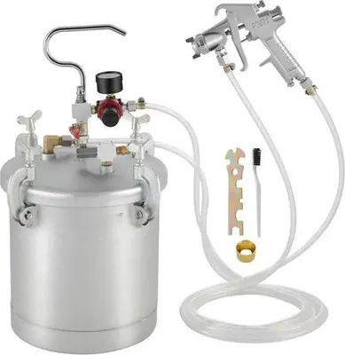 Produktbild von Hochdruck Farbsprüher Wandfarbe Spritzpistole Weiss
