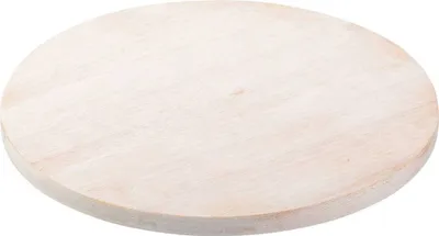 Produktbild von Teller Naturholz Hell Ø14cm Untersetzer Tischdekoration Untertasse Echtholz