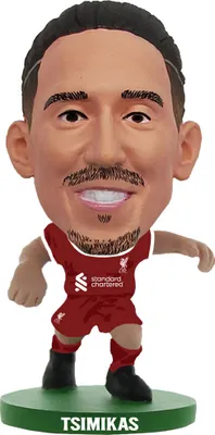 Obrázek produktu pro Liverpool FC - Fotbalová figurka "Kostas Tsimikas", "SoccerStarz" TA11389 (One Size) (červená/zelená/bílá)