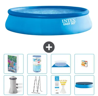 Zdjęcie produktu dla Basen Easy Set okrągły – 457 x 107 cm – 9 elementów  S541
