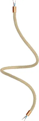 Image de Creative Cables Creative Flex Rn06 Câble flexible 90 Cm Golden 90 cm Golden 90 cm