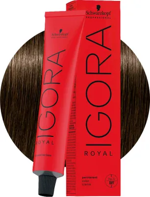 Produktbild von Schwarzkopf Igora Royal, Braun, 5-0, Frauen, 60 ml, Tube, Aqua, Water, Eau, Cetearyl Alcohol, Glyceryl Stearate, Ammoium Hydroxide, Ceteareth 20,...