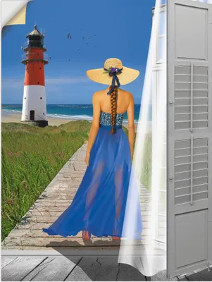 Produktbild von ARTland Wandbild, selbstklebend Urlaub am Meer Größe: 60x80 cm