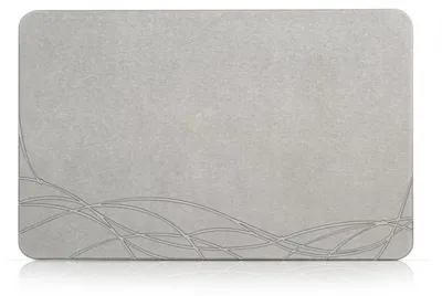 Productafbeelding van Badmat Stein, super absorberend, 60x39 cm, grijs, sneldrogend, antislip
