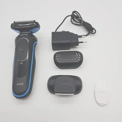 Produktbild von Braun Elektrorasierer Männer Series 5 52-B1200SI Blau Wasserdicht Flexibel Rasur