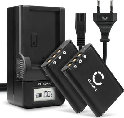 CELLONIC, Batterie pour Caméra, Compatible avec Rollei NP-60, RCP