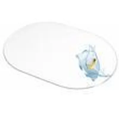 Produktbild von Beautex transparentes Tischset Platzset Tischschutz, abwischbar, mattiert,Oval45x30cm