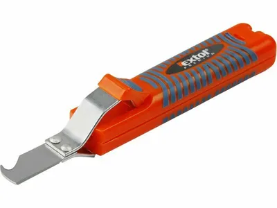 Produktbild von EXTOL Nóż do zdejmowania izolacji PREMIUM, topliwy 8-28mm, z ostrzem hakowym
