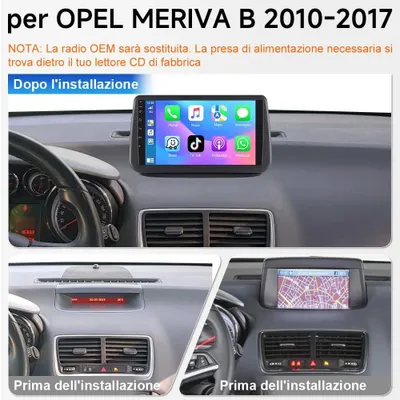 Produktbild von Android Autoradio – Auto-Multimediasystem – Navigationsradio – Touchscreen-Stereoanlage – 9-Zoll-HD-Display