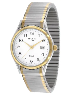 Zdjęcie produktu dla Regent F 461 Damenuhr Bicolor