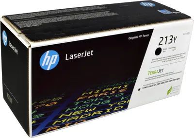 Produktbild von HP 213Y Schwarz Original LaserJet-Tonerkartusche mit sehr hoher Reichweite, 18000 Seiten, Schwarz, 1 Stück(e)