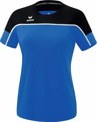 Produktbild von Erima Change By Erima T-Shirt New Royal/Schwarz/Weiß - 40