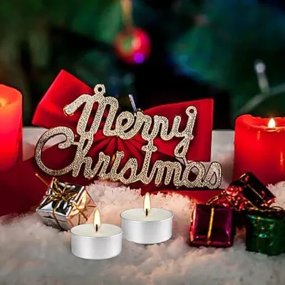 Immagine prodotto di 100 candele votive, candele europee per matrimoni senza fumo, con una durata di 4 ore, che non colano, ideali per lo Shabbat, i matrimoni, il Natale e la casa