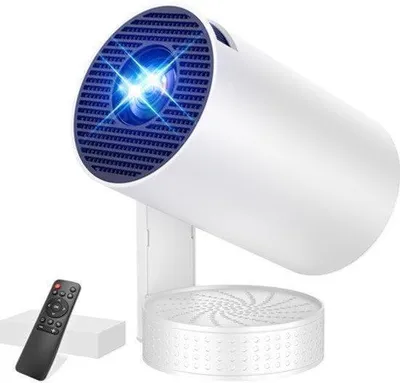 Obrázek produktu pro Přenosný projektor Beamer – 200 lumenů jasu – rozlišení 4K (3840 x 2160) – technologie LED – pro domácí kino