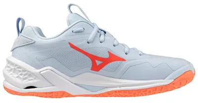 Image de Chaussures de sport d'intérieur Mizuno Wave Stealth Elite pour femmes, couleur blanche, pointure EU 40 1/2. Femme, couleur blanche, pointure EU 40 1/2