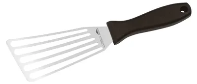 Image de Ustensiles de cuisine Paderno – Spatule à gâteau 16 x 7,5 cm, acier inoxydable, fendue 18509-01