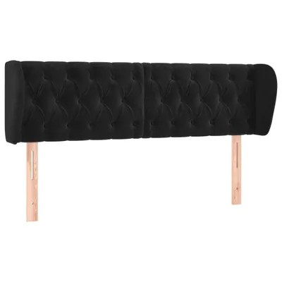 Produktbild von VidaXL 3117536, Schwarz, Polyester, Holz, 1630 mm, 78 cm, 88 cm, 230 mm
