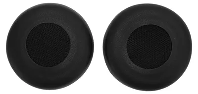Imagen del producto de Almohadillas de repuesto, profesionales, de cuero sintético para auriculares Jabra Evolve 20, 20se, 30, 30II, 40, 65, 65+