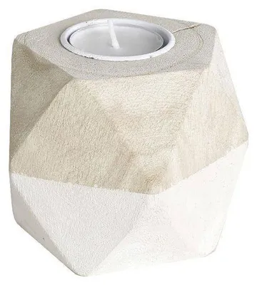 Image de Porte-bougies à réchaud en bois pur