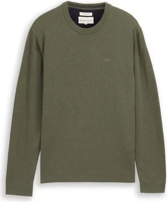 Produktbild von Basic Strickpullover aus Baumwolle