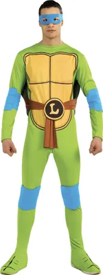 Produktbild von Leonardo Ninja Turtles Klassisches Erwachsenenkostüm - XL