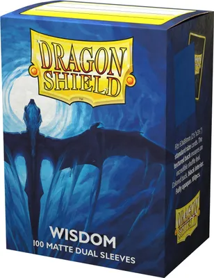 Produktbild von Dragon Shield Wisdom, Kartenhülle, Blau, 100 Stück(e)