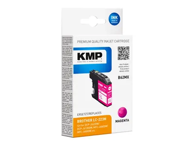 Immagine prodotto di KMP 1529,4006 KMP B62MX Tintenpatrone magenta kompatibel mit Brother LC-223 M