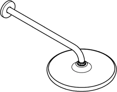 Produktbild von GROHE Tempesta 250, Schwarz, 1 Stück(e)