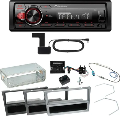 Produktbild von Pioneer MVH-130DAB Digitalradio USB Einbauset für Opel Signum Corsa C Tigra Twintop