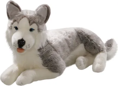 Obrázok produktu pre Carl Dick Husky ležiaci cca 60 cm 2703 Plyšová hračka, mäkká hračka, plyšové zviera
