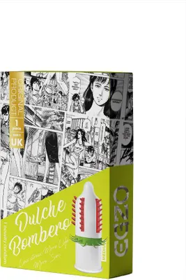 Immagine prodotto di Egzo Dulche Bombero Preservativo con punte carezzevoli e linguette Medium, 1 pezzo