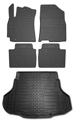 Produktbild von OMAC Fußmatte Gummi für HYUNDAI ELANTRA Stufenheck