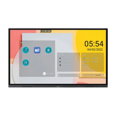 Obrázok produktu pre Sharp PN-L652B, 165,1 cm (65"), 3840 x 2160 px, LCD, Full-Array, 16:9, 350 cd/m²