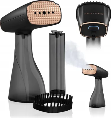 Produktbild von Wäschedampfer AURA 30 BLACK 1300W 25G/MIN 2 COASTERS 30s HEIZEN