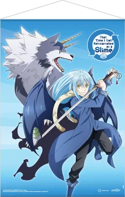 Produktbild von That Time I Got Reincarnated as a Slime Wandrolle Rimuru & Ranga 50 x 70 cm