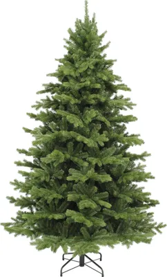 Image de Triumph Tree Arbre de Noël artificiel Sherwood - 94x94x120 cm - Pe - Vert