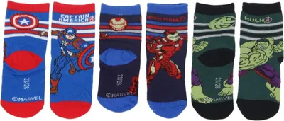 Produktbild von Marvel 3er-Pack Socken Avengers Söckchen 27/30