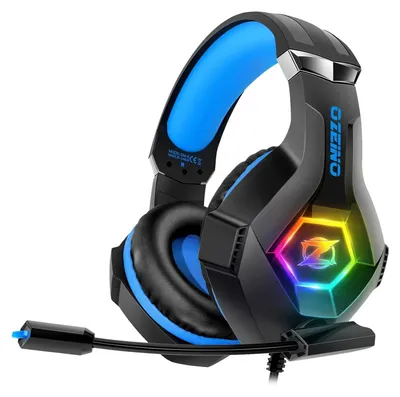 Produktbild von Gaming-Headset (Neueste Rauschunterdrückungstechnologie, Mit Kabel, Headset mit Mikrofon 3D-Surround-Sound-Kopfhörer Geräuschunterdrückung)