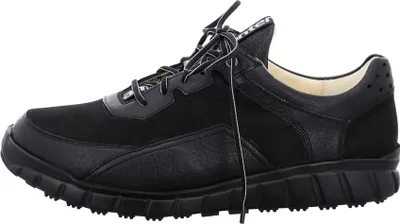 Obrázek produktu pro Ganter pohodlná šněrovací obuv černá Econappa Oilnubuk Evo pánská 31343238373938 Black 40 1/2 EU