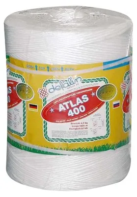 Immagine prodotto di Spago agricolo bianco in polipropilene Atlas 400M/Kg - Sz-N 400M/Kg