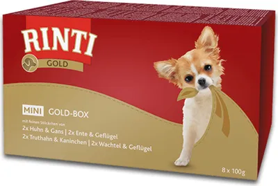 Produktbild von 'Rinti Gold mini Goldbox   |  Multibox  | 1 x 8 x 100 g | Abverkauf'