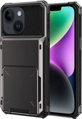 Produktbild von König Design Hülle kompatibel mit Apple iPhone 15 Kunststoff Soft Handyhülle - Handy Case Schwarz