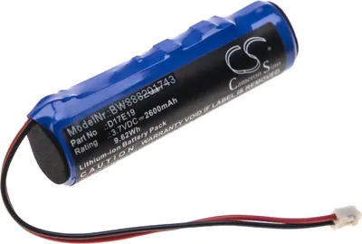 Produktbild von vhbw Akku Ersatz für iHome D17E19 für Lautsprecher Boxen Speaker (2600 mAh, 3,7 V, Li-Ion)