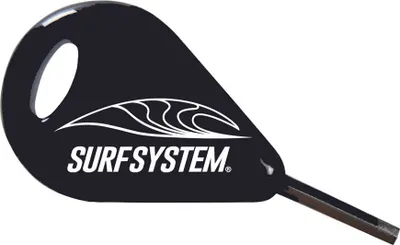 Produktbild von Surf System Logo-endschlüssel Schwarz Schwarz One Size
