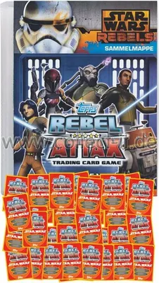 Produktbild von RA1 - Spar 13 - Komplettsatz ALLE Karten + Sammelalbum - Rebel Attax - Star Wars - Serie 1
