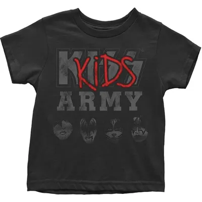 Produktbild von KISS - Army Kids 18 Monate T-Shirt - Schwarz