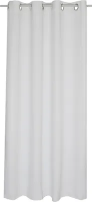 Produktbild von Verdunkelungsvorhang Ösen 140 x 145 cm Weiß Vorhang blickdicht Gardine abdunkelnd wärmeisolierend