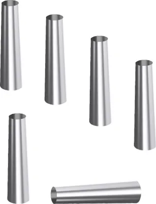 Produktbild von METALTEX 252346000 6er Set Schillerlocken-Formen Inox
