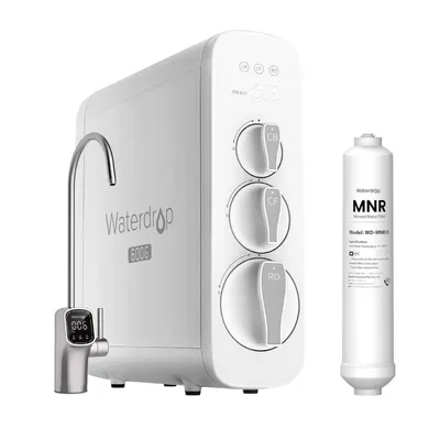 Image de Système de filtration d'eau par osmose inverse Waterdrop WD-G3P600 RO, avec 1 filtre à eau WD-MNR35